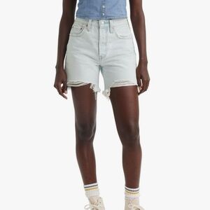Women’s Levi 501 Mid thigh shorts